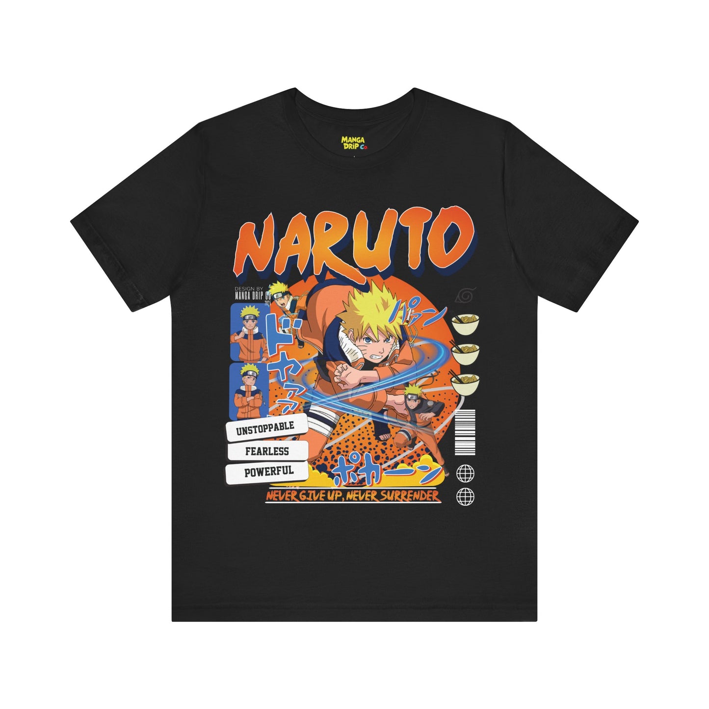 "Naruto Hokage T-Shirt | Premium Anime Streetwear | Manga Drip Co"