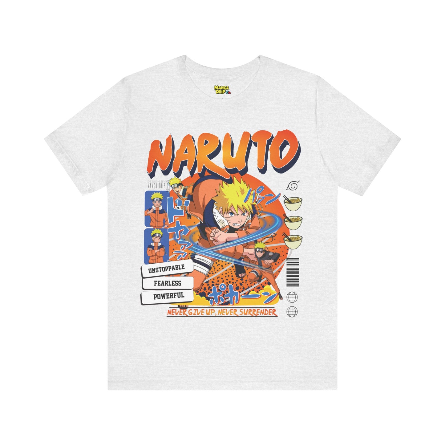 "Naruto Hokage T-Shirt | Premium Anime Streetwear | Manga Drip Co"