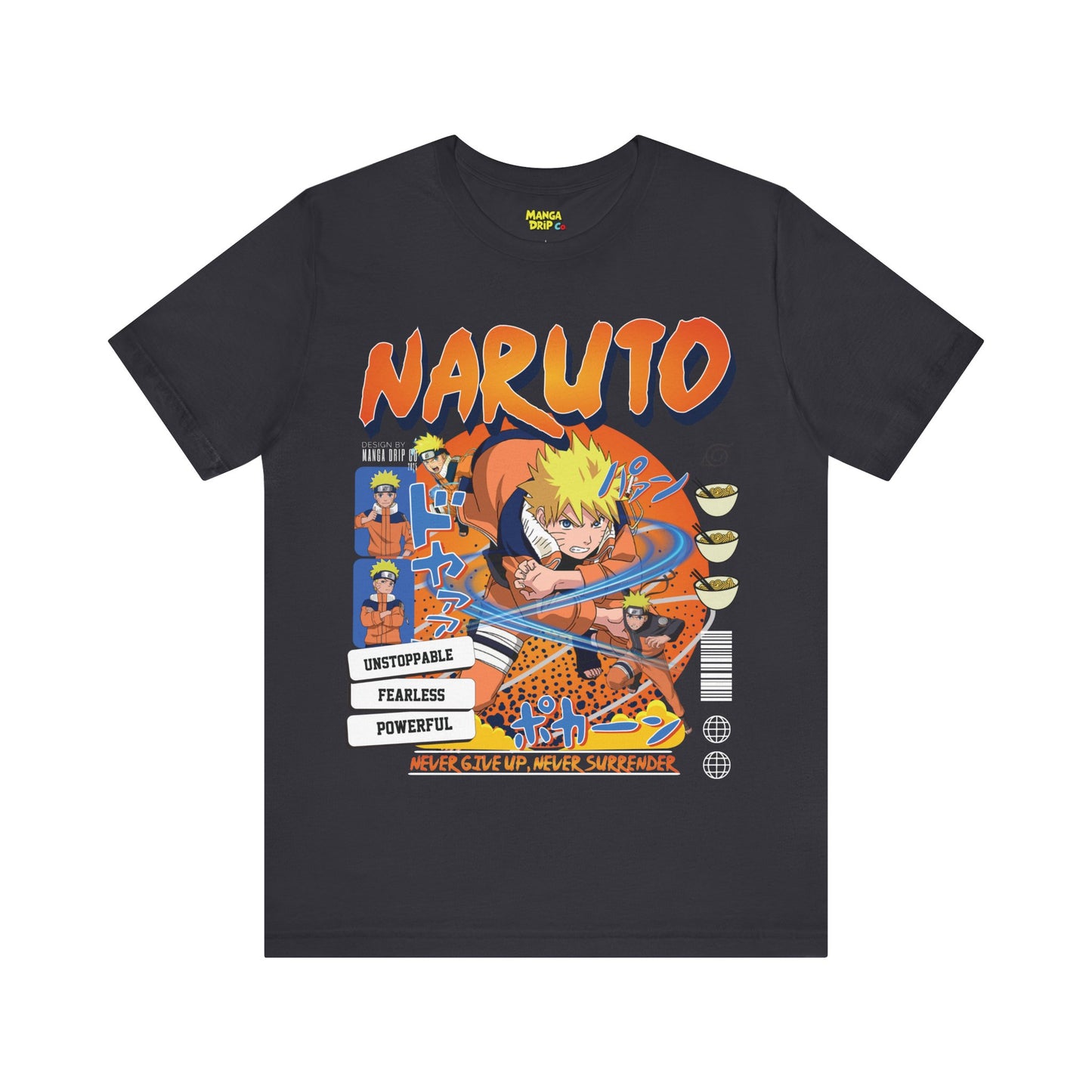 "Naruto Hokage T-Shirt | Premium Anime Streetwear | Manga Drip Co"
