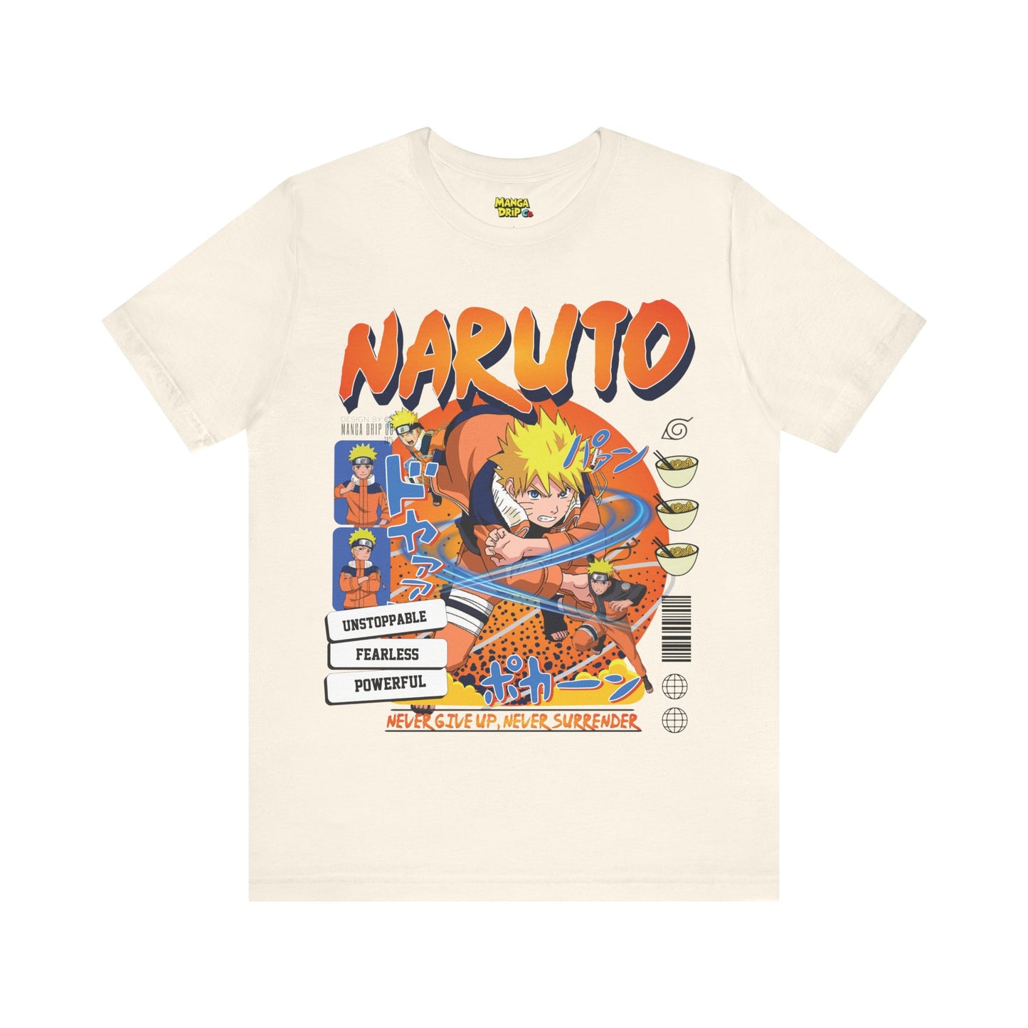"Naruto Hokage T-Shirt | Premium Anime Streetwear | Manga Drip Co"