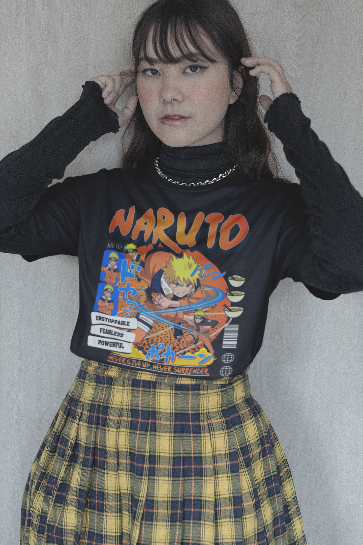 "Naruto Hokage T-Shirt | Premium Anime Streetwear | Manga Drip Co"