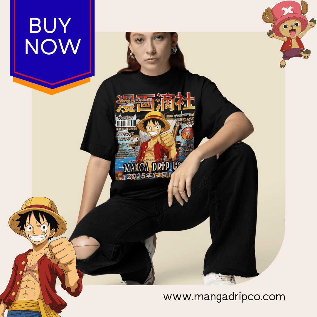 Gear 5 Awakened Collection - One Piece Luffy Anime Graphic Tees - Manga Drip Co.