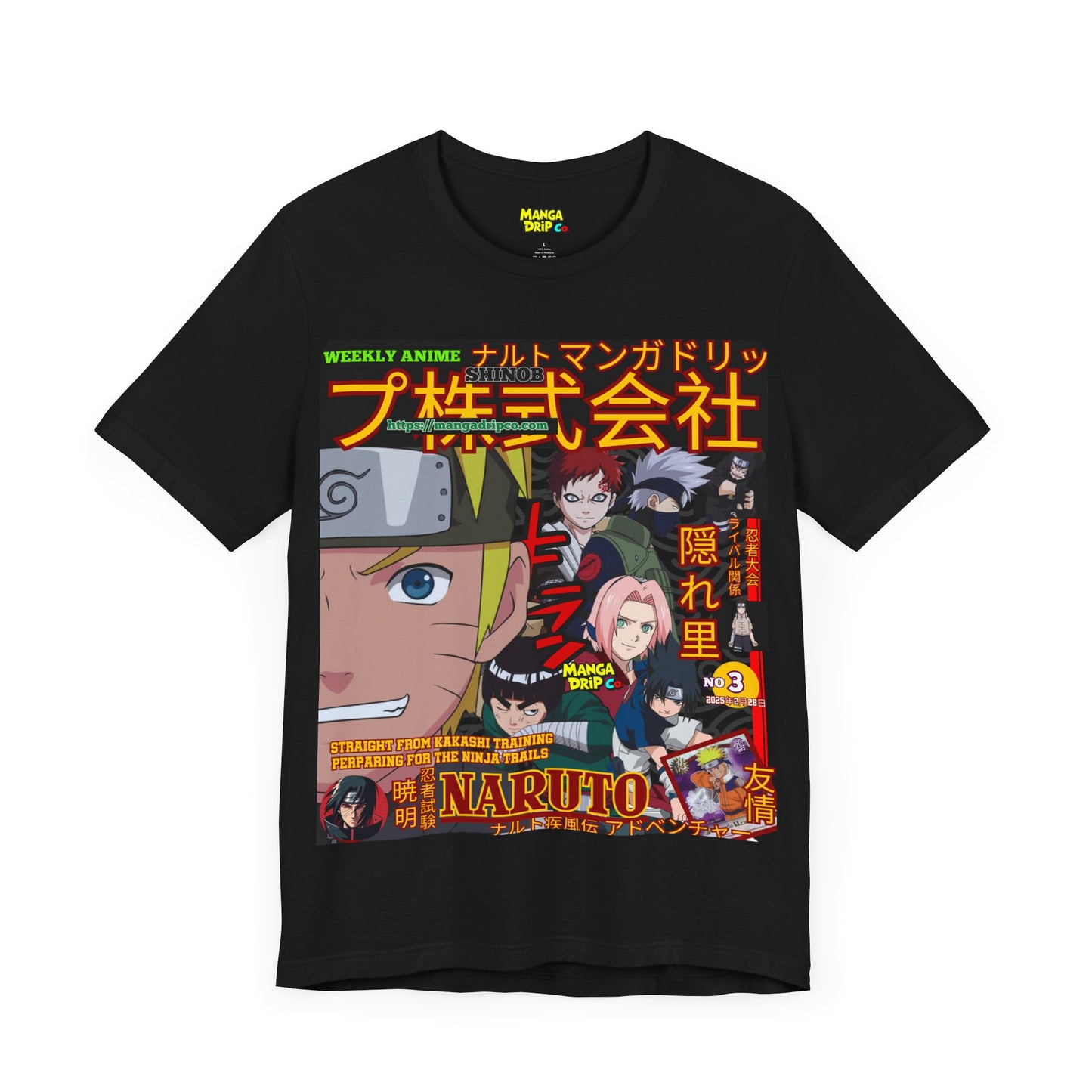 Shinobi Legacy Anime Ninja Warrior Graphic Tee