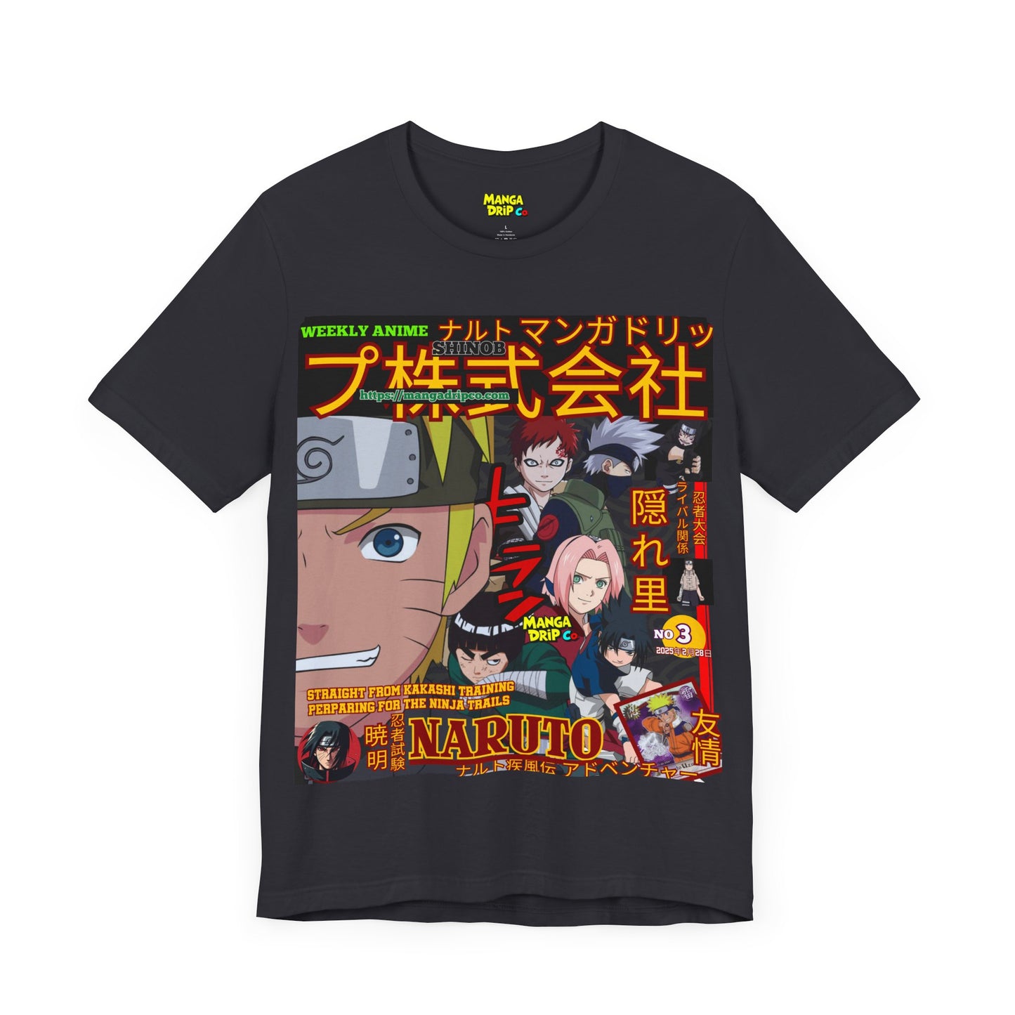 Shinobi Legacy Anime Ninja Warrior Graphic Tee