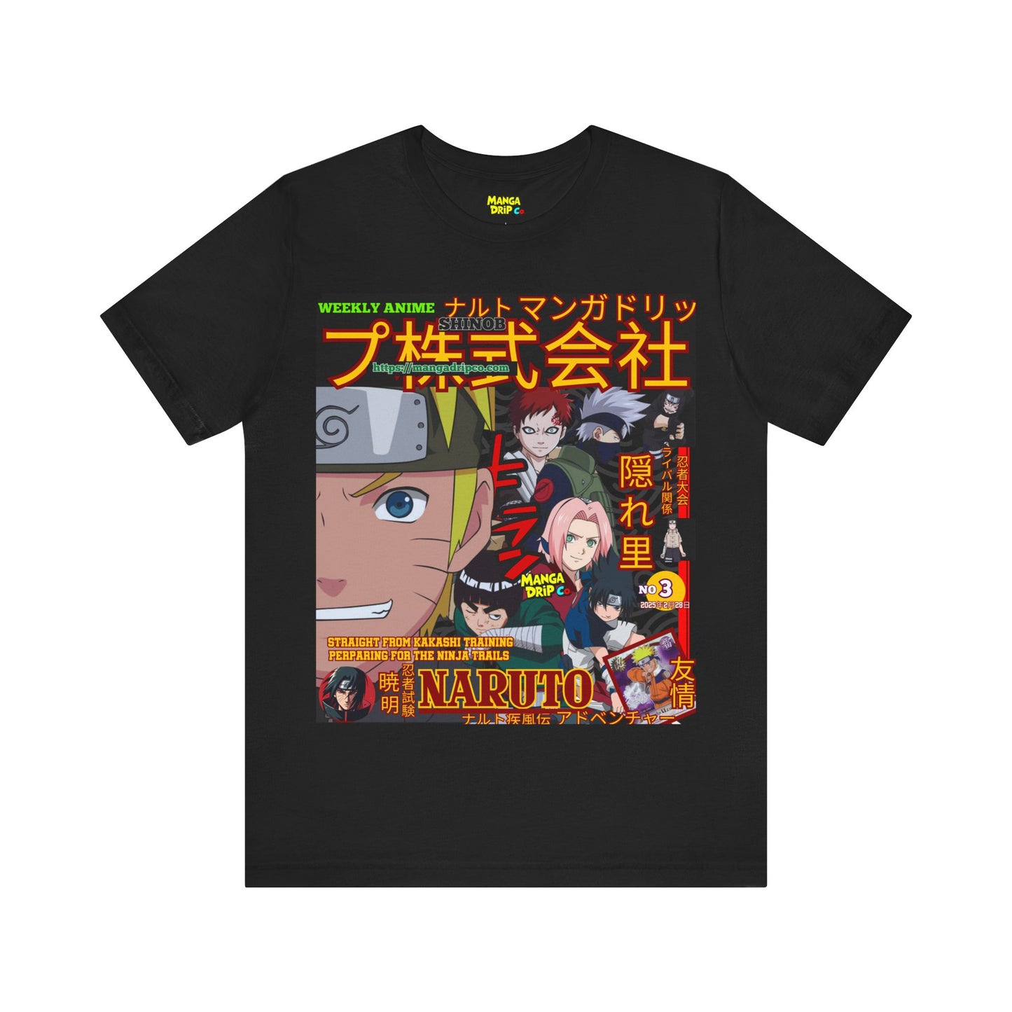 Shinobi Legacy Anime Ninja Warrior Graphic Tee