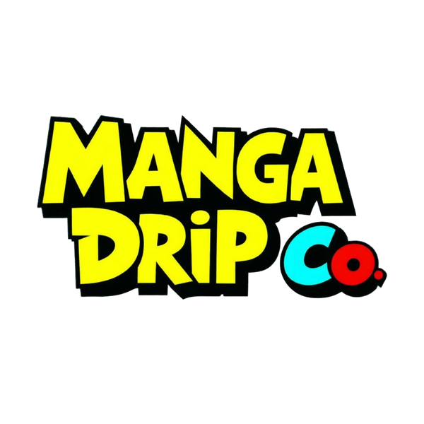 "Manga Drip Co anime clothing brand logo"