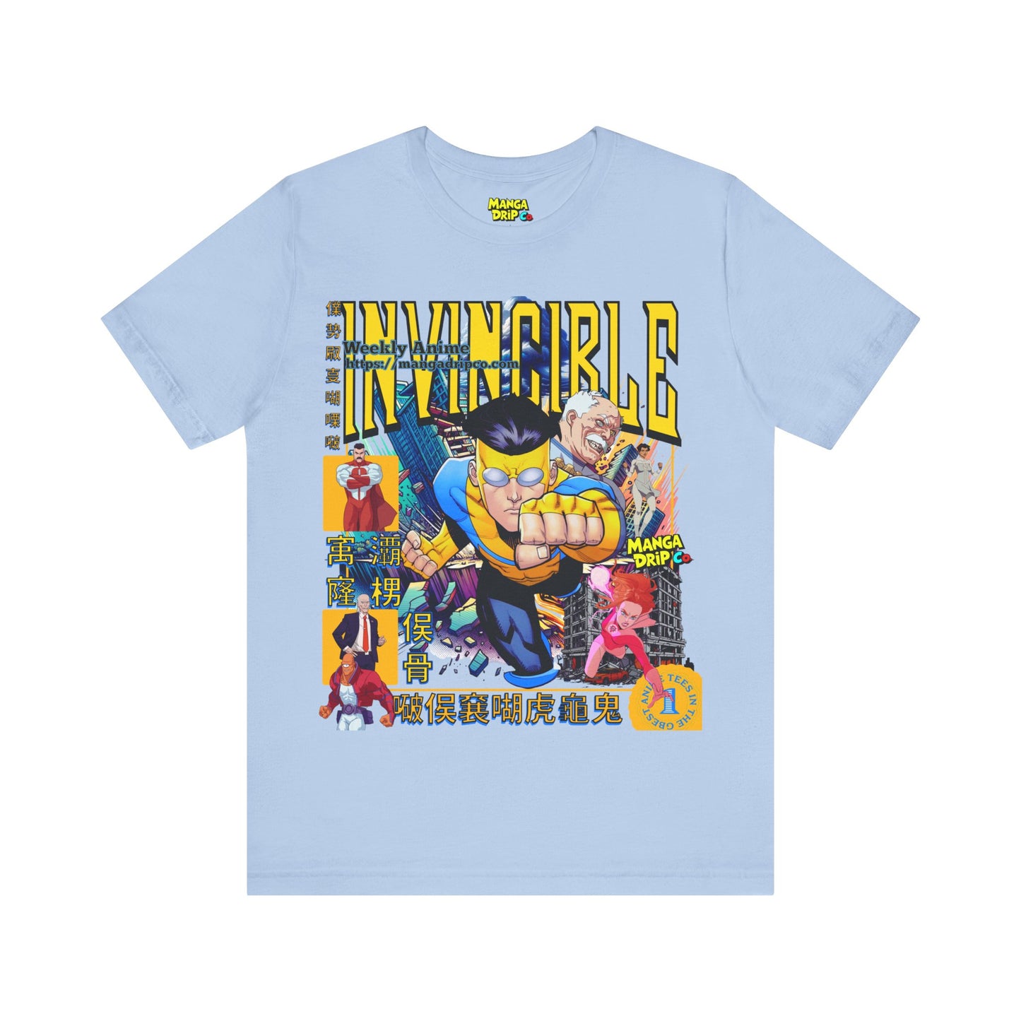 "[Invincible] Streetwear Tee- Manga Drip Co."