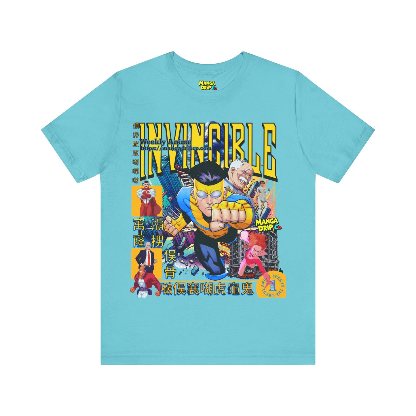 "[Invincible] Streetwear Tee- Manga Drip Co."