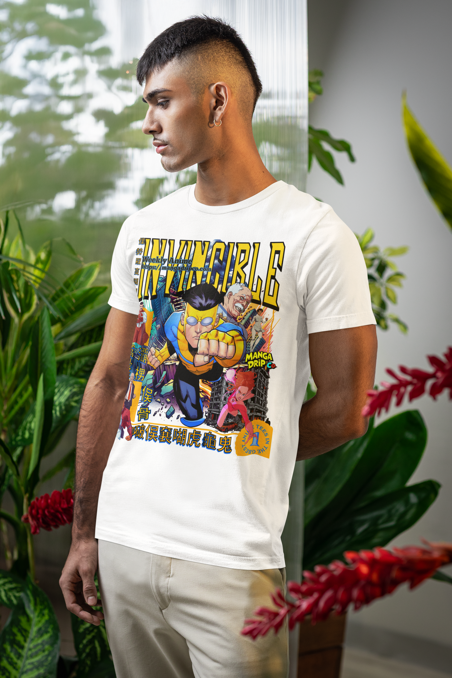 "[Invincible] Streetwear Tee- Manga Drip Co."