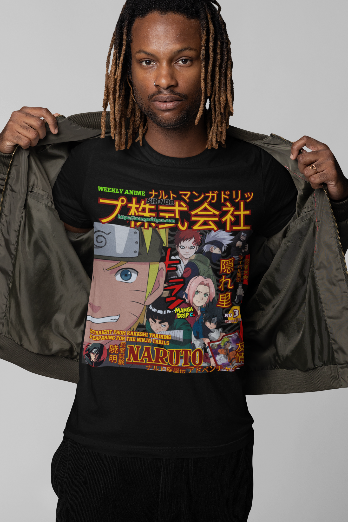 Shinobi Legacy Anime Ninja Warrior Graphic Tee