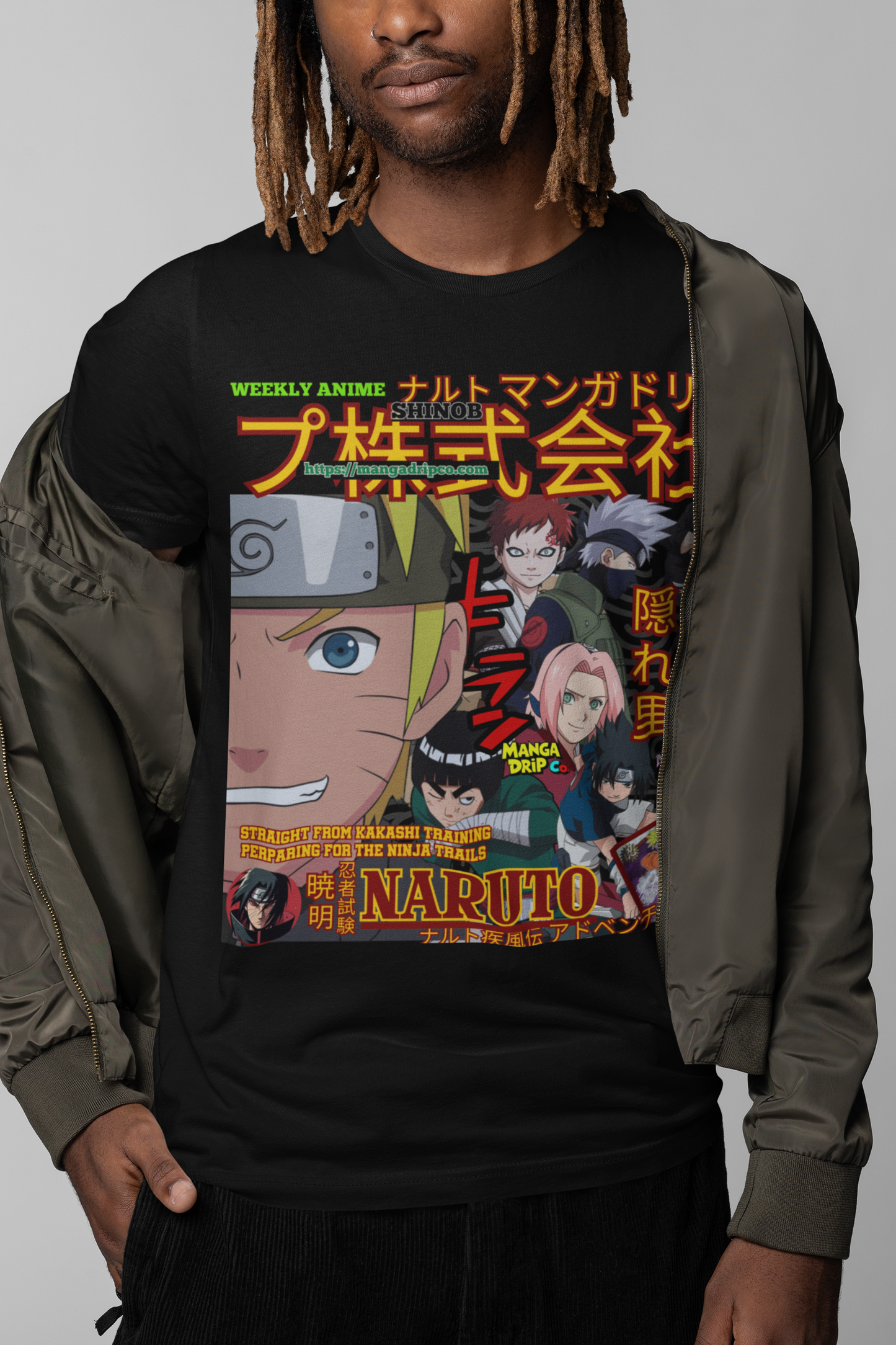 Shinobi Legacy Anime Ninja Warrior Graphic Tee