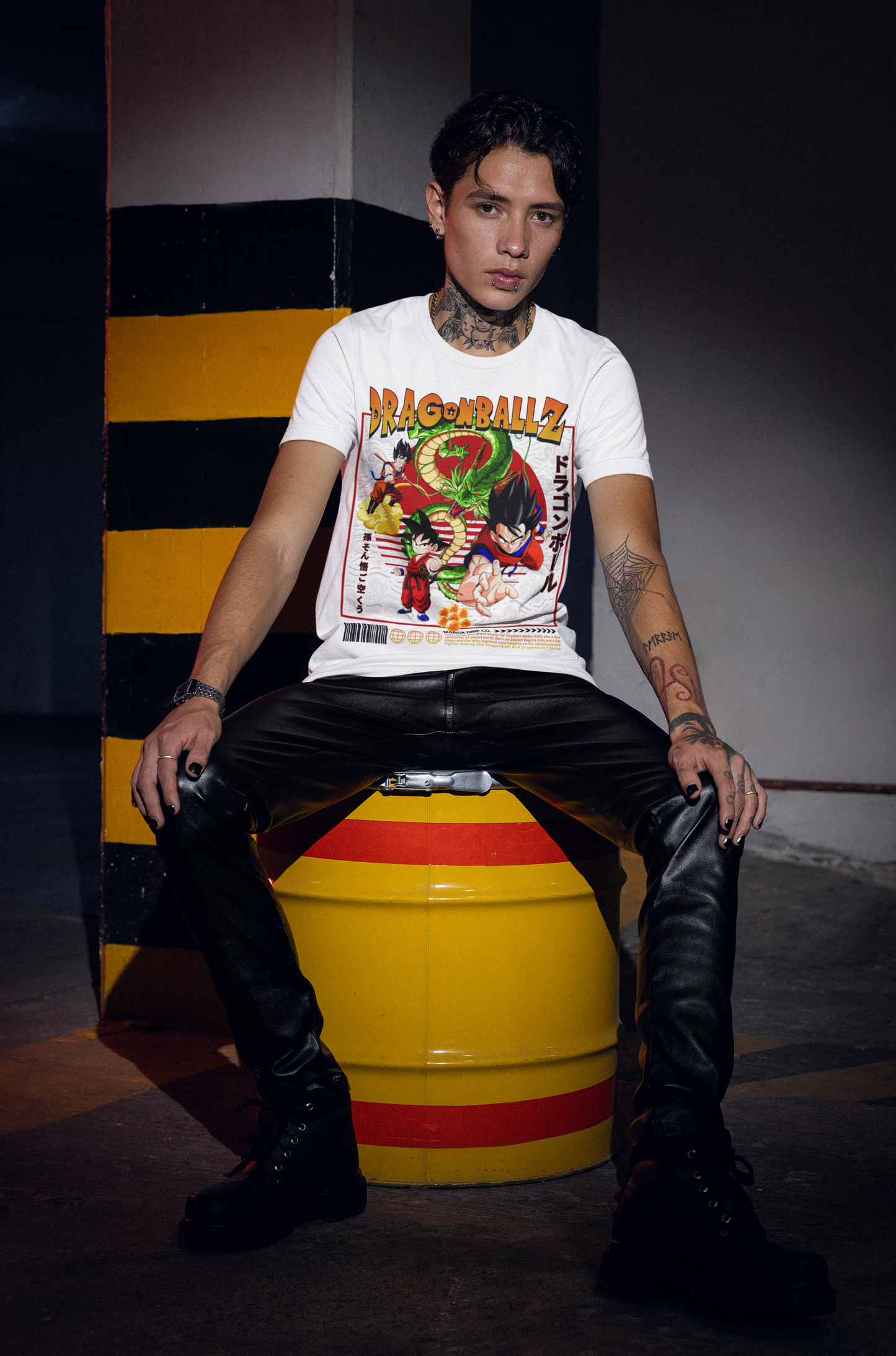 "Saiyan Warrior Anime Graphic Tee – Vintage Battle Streetwear Shirt"