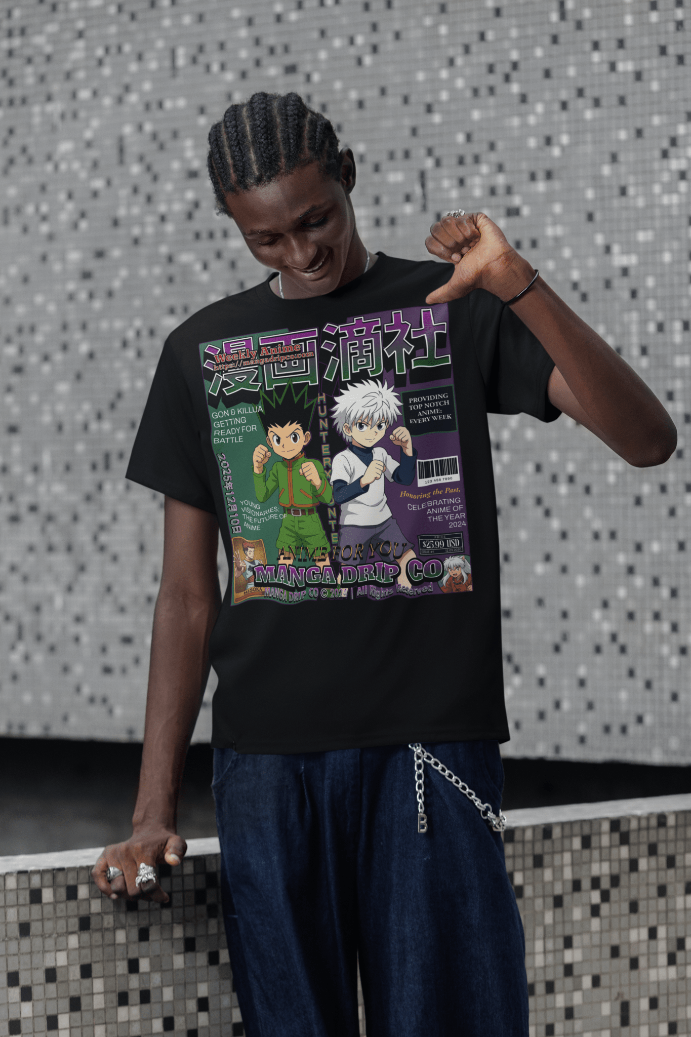 Hunter X Hunter Gon Killua Shirt - HxH Anime Merch Tee - Manga Drip Co.