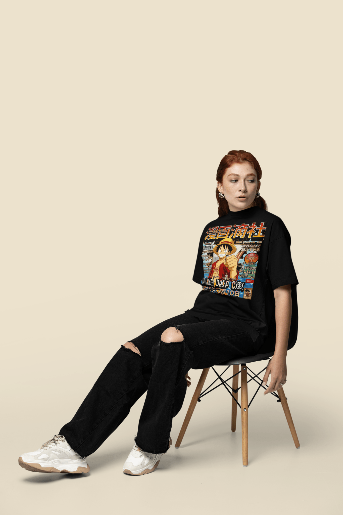 King of the Pirates Graphic Tee - One Piece Anime Streetwear - Manga Drip Co.