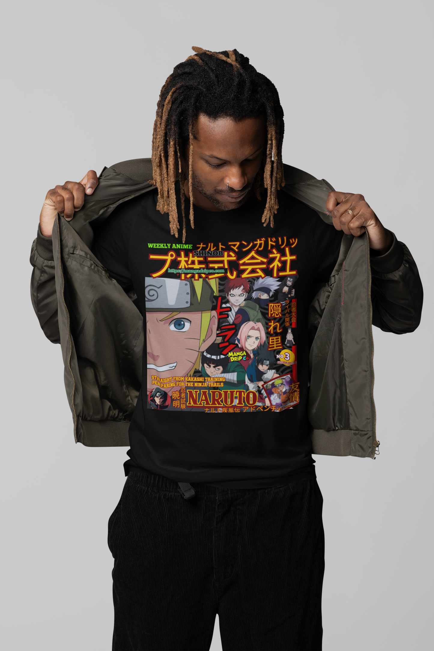 Shinobi Legacy Anime Ninja Warrior Graphic Tee