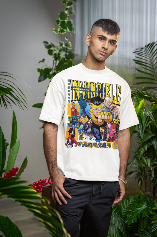 Inspired Invincible Tee -"Ultimate Power Anime Street T-Shirt | Limited Edition Hero Collection 2025"